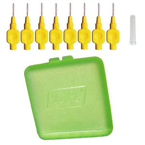 TePe Interdentalbürsten gelb 0,7  Reise SET mit Reiseetui Hygienebox Urlaub NEU - Bild 1 von 3