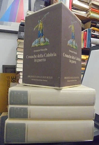 Crónicas de Calabria guerra. 3 voll. Mozzillo. ESI. 1972. MC8 - Picture 1 of 1