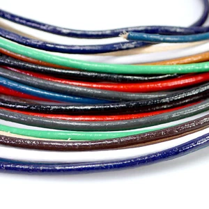 Lederband Rind 2 mm 1m sehr weich und flexibel diverse Farben - Bild 1 von 12