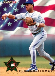 1994 Toronto Blue Jays Baseball Fleer All-Star Card - Roberto Alomar - Bild 1 von 3