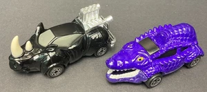 Lot of 2 Matchbox 1994 Diecast Tailgator and Rhino Rod C18 - Picture 1 of 11