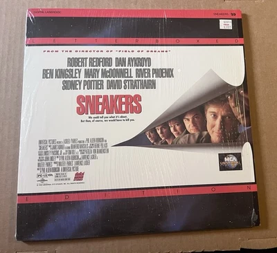 SNEAKERS  2-Disc MCA Universal USED VERY GOOD Laserdisc ROBERT REDFORD - Image 1 of 4