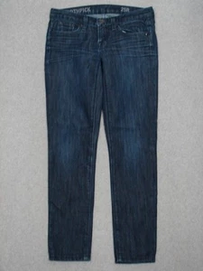 OH07442 **J.CREW** TOOTHPICK SLIM FIT WOMENS JEANS sz25R DARK - Picture 1 of 5