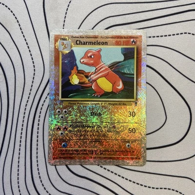 🔥Charmeleon 37/110🔥 Rare Reverse Holo Pokemon Card Legendary Collection MP - Image 1 of 4