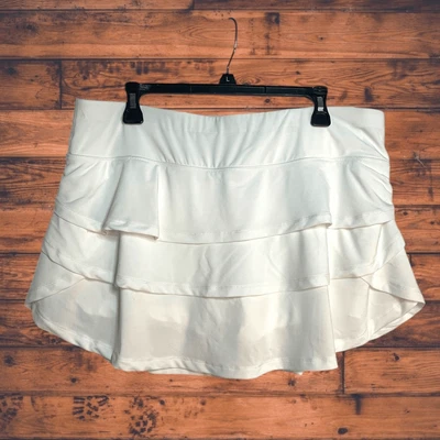 Calvin Klein Performance Stretch White Skort (Skirt/ Shorts) XXL - Image 1 of 4