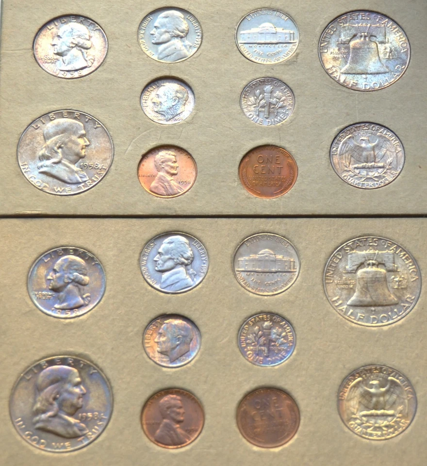 1958 Philadelphia & Denver Double Mint Sets - Image 1 of 4