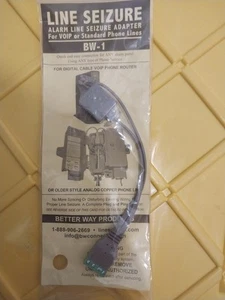 Better Way BW-1 Alarm Line Wire Seizure Cable Adapter for Standard Phone - Zdjęcie 1 z 2