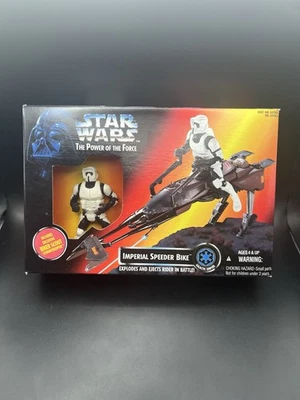 星球大战 POTF 帝国加速自行车 1995 年全新未拆封 — 第 1/2 张图片
