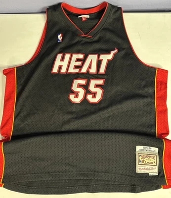 Camiseta deportiva de baloncesto Jason Williams Miami Heat Mitchell & Ness Swingman talla 2XL  Foto 1 de 4