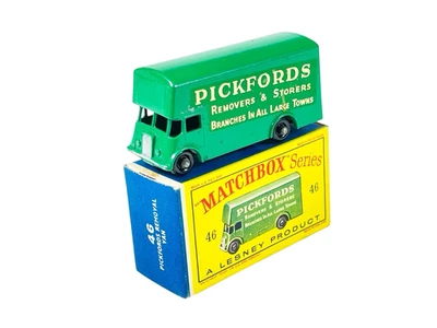 Matchbox Lesney No. 46 Green BPW Pickford's Removal Van w/D Box - Image 1 of 4