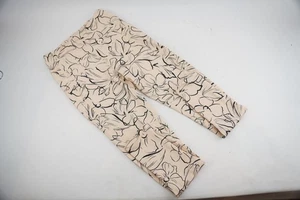 Laundry by Shelli Segal Damen Leggings Gr. M Medium, beige geblümt - Bild 1 von 6