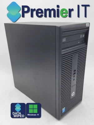 HP 280 G1 MT Desktop PC - Intel Core i5-4590S 8GB RAM + 256GB SSD - Image 1 of 4