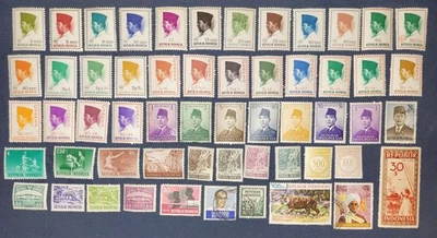 Lote 128 Sellos Indonesia Sin/Sellos + MNH  - Imagen 1 de 4