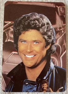 ⭕VTG Calendario Bolsillo Tarjeta 1988/89 David Hasselhoff Portugal PELÍCULA - Imagen 1 de 2