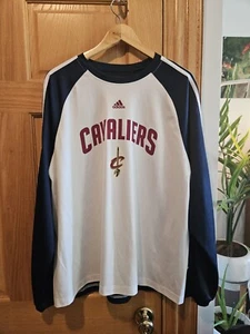 Rare NBA Adidas Cleveland Cavaliers Shooting Pullover Jersey Size Large - Picture 1 of 3