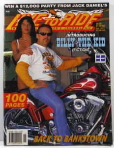 Live to Ride  The Australian Biker's Journal no 87 Magazine 1995 poster inside - Picture 1 of 9