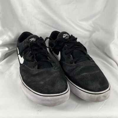 NIKE SB Chron 2 Gamuza/Lona Hombres 11.5 Tenis de Skate Negros DM3493-010 Foto 1 de 4