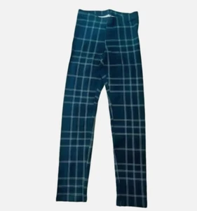 Girls Old Navy Green Plaid Leggings (Size XL) - Picture 1 of 2
