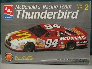 AMT Ertl 94 Bill Elliott McDonalds Ford Thunderbird Stock Car Toy Model Kit 1:25 - Picture 1 of 9