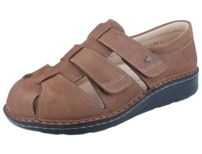 FINN COMFORT 97950 PROPHYLAXE Herren Sandale braun wood/Cherokee