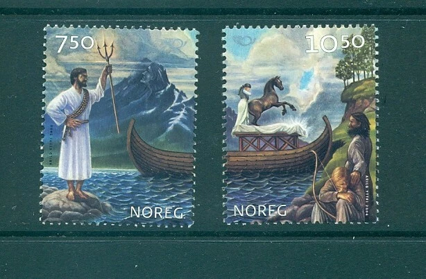 Norway - Sc# 1400-1. 2004 Norse Mythology. MNH $5.50. - Image 1 of 1