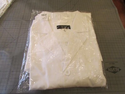 KOI UNISEX  443 RILEY LAB COAT WHITE MEDIUM SIZE - Image 1 of 4
