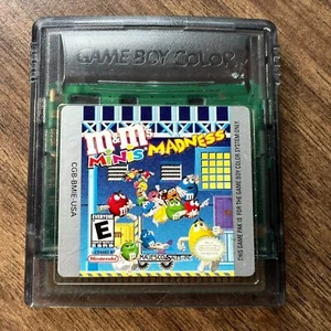 M&M's Minis Madness - GameBoy Color [Nintendo, 2000] **TESTED** - Picture 1 of 1
