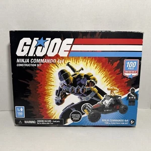 G.I. nuovo JOE Ninja Commando 4x4 SNAKE EYES Set di Costruzioni 100 Pezzi  - Foto 1 di 4