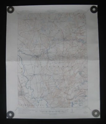 Lowville New York Topographic Quadrangle 7½ Minute Map 1913 Edition - Image 1 of 4