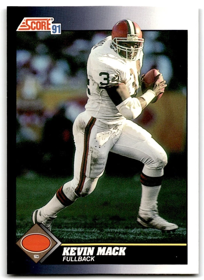 1991 Score Kevin Mack Cleveland Browns #470 - Image 1 of 2