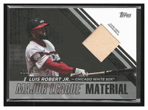 Luis Robert Jr. - 2024 Topps Major League Material Black #MLMLR - Picture 1 of 2