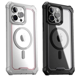 Funda protectora de pantalla incorporada para iPhone 14 Pro Max Poetic iPhone 14 Pro MagPro - Imagen 1 de 12