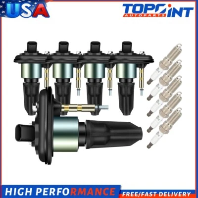 Kit de 5 bobinas de encendido y bujías para Chevrolet Colorado 2004-2006 3,5 L L L5 Foto 1 de 4