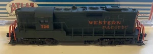 N Scale Atlas GP9 Custom Painted Detailed Western Pacific WP 726 Locomotive - Picture 1 of 11
