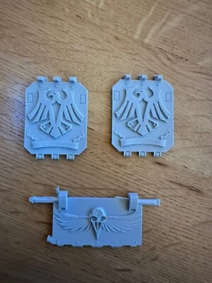 Warhammer 40k Forge World Raven Guard Land Raider Doors OOP Set #2 - Photo 1/2