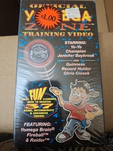 Official Yomega Zone Training Video Yo Yo Tricks VHS 1998 - New Sealed - Bild 1 von 2
