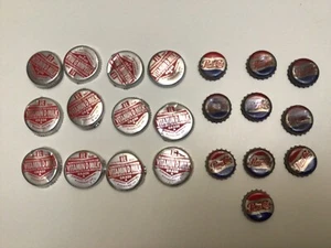 Vintage Pepsi Cola Soda Bottle Caps Original Cork Lined Lot of 10 from St Louis - Picture 1 of 4