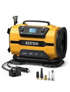 Tyre Inflator Air Compressor 150PSI, Power Supply 12V DC / 230V AC, Car - Picture 1 of 5