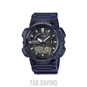 OROLOGIO CASIO AEQ-110W-2A WORLD TIME 10 YEARS BATTERY - Imagen 1 de 3