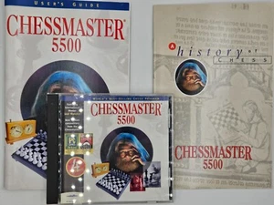 Chessmaster 5500 PC CD 2000 w/ Manuals--VERY GOOD - Picture 1 of 2