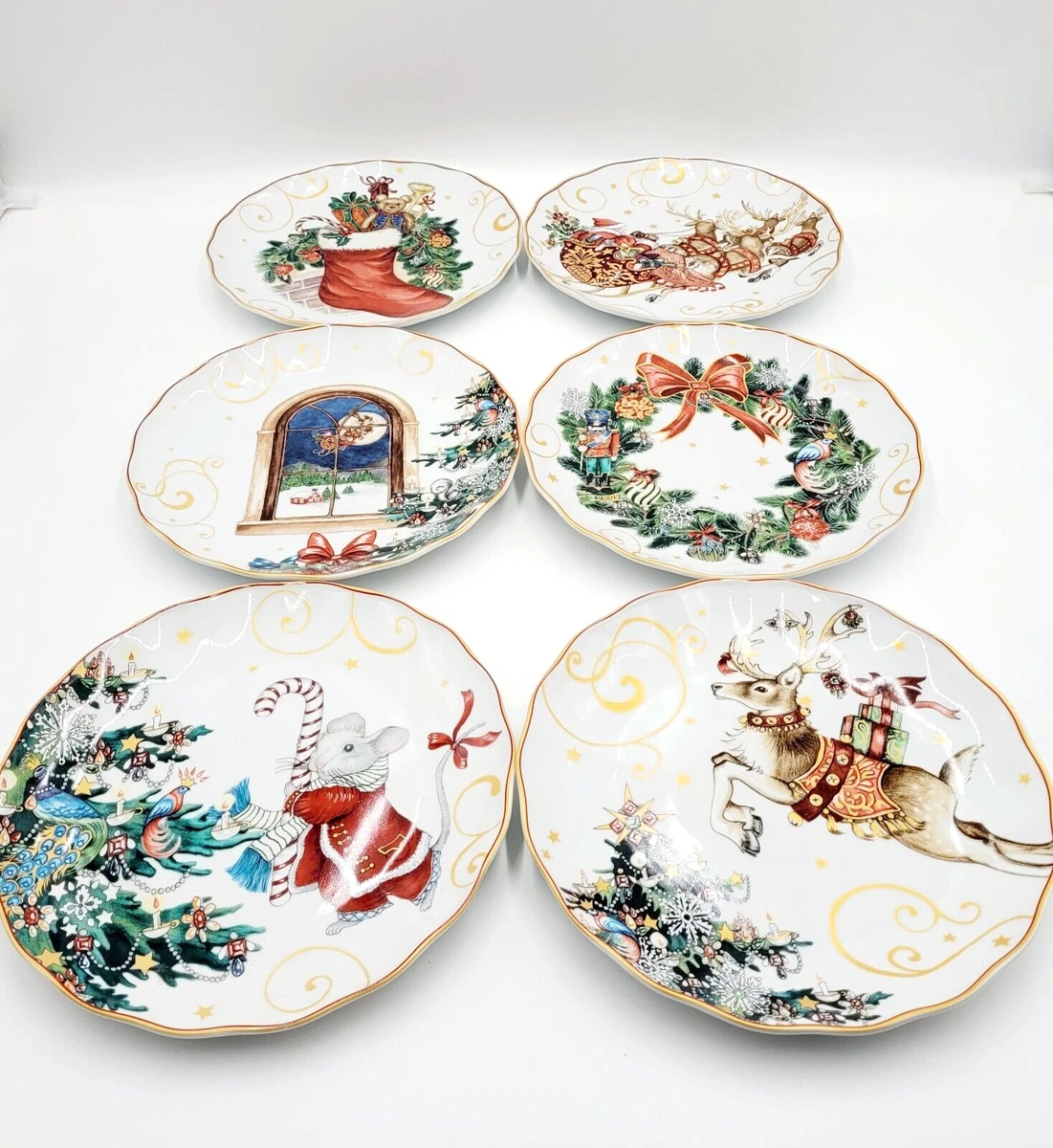 Williams-Sonoma Christmas Dinnerware Plates for sale | eBay