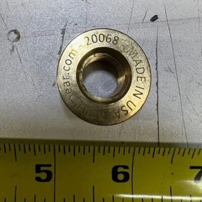 HELIX LINEAR Helixlinear Bronze Nut 20068 Imperial Threaded 1"-16 RH Lead x 5/8"-8 TPI Acme