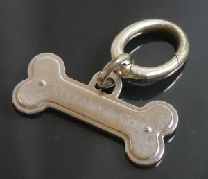 Authentic Tiffany & Co. Charm Necklace Top Bone Dog Sterling Silver #345 - Bild 1 von 7