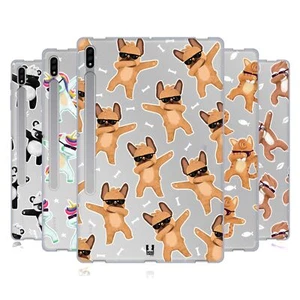 HEAD CASE DESIGNS DABBING ANIMALS SOFT GEL CASE FOR SAMSUNG TABLETS 1 - Picture 1 of 17