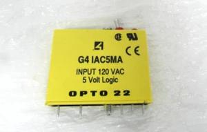 OPTO 22 G4 IAC5MA INPUT 120 VAC. 5 V LOGIC - Bild 1 von 5