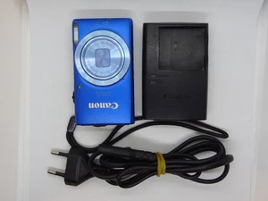 Canon PowerShot ELPH 115 IS / IXUS 132 16.0MP Digital Camera - Blue w/charger - Picture 1 of 18