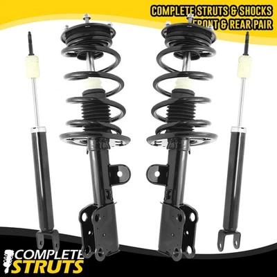 Front Complete Strut Assemblies & Rear Shocks for 2013-2019 Ford Taurus V6 - Image 1 of 4