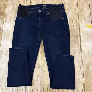 Pantalones de mezclilla de maternidad Paige Verdugo al tobillo talla 28 (30X27) - Imagen 1 de 11