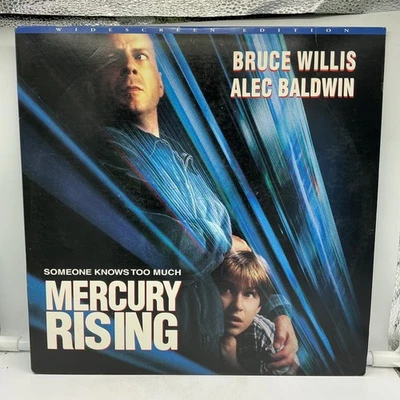 Mercury Rising (1998, Laserdisc) Widescreen - Preloved - FREE SHIPPING Foto 1 de 4