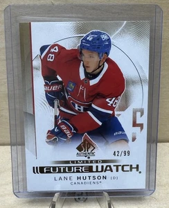 2024-25 SP Autentico Orologio Futuro Limited Gold/99 Lane Hutson #139 Rookie RC - Foto 1 di 2